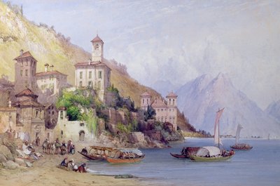 格拉韦多纳，科莫湖，1895年 作者 威廉·卡洛