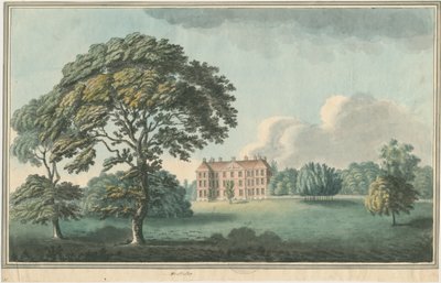 Wrottesley Hall：绘画，nd [1796-1839] 作者 威廉·卡特
