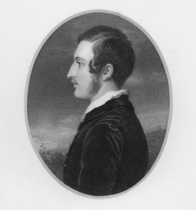 Prince Albert, at the age of twenty (engraving) 作者 威廉·查尔斯（之后）罗斯