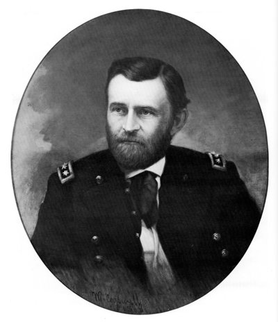 20世纪初，美国第18任总统尤利西斯·格兰特（Ulysses S Grant）。 作者 威廉·科格斯威尔