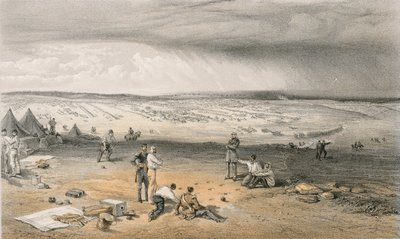 1855年7月9日第3师营 作者 威廉·克里米亚·辛普森