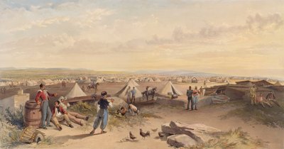 1855年7月15日，第4师营 作者 威廉·克里米亚·辛普森