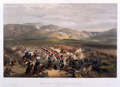 1854年在巴拉克拉瓦战役中重型旅的指控 作者 威廉·克里米亚·辛普森