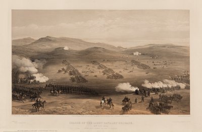少将指挥的轻旅在1855年在Cardigan伯爵手中 作者 威廉·克里米亚·辛普森