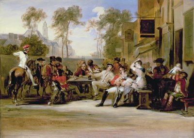 切尔西养老金领取者，1836年（董事会） 作者 William Crimea Simpson
