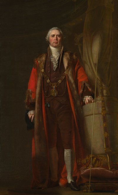 查尔斯·索普（Charles Thorp），约1800年担任都柏林市长 作者 威廉·库明