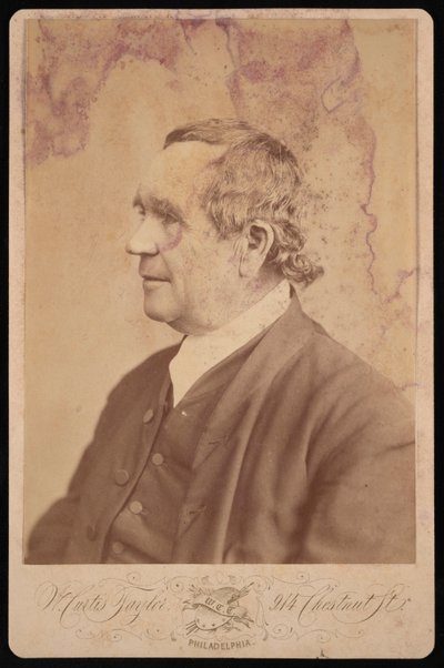 J.D. Lang的肖像，1877年前。 作者 威廉·柯蒂斯·泰勒