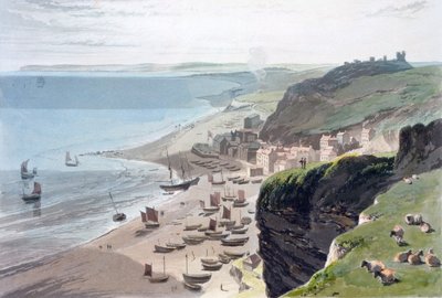 黑斯廷斯，从东崖看》，1823年 作者 威廉·丹尼尔