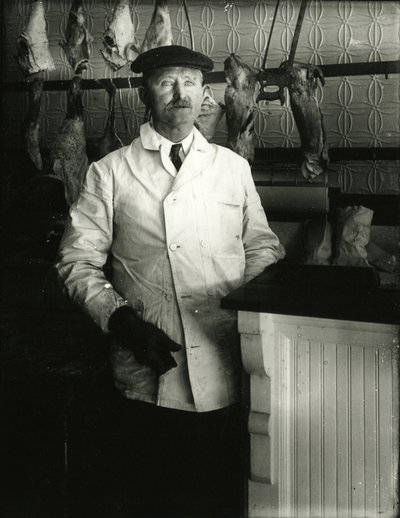 屠夫，c.1910-21 作者 威廉·戴维斯·哈斯勒