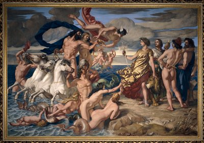 1847年，海王星将海洋帝国的位置让给不列颠尼亚。   作者 威廉·戴斯