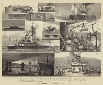 HM Turret-Ship Dreadnought 作者 William Edward Atkins