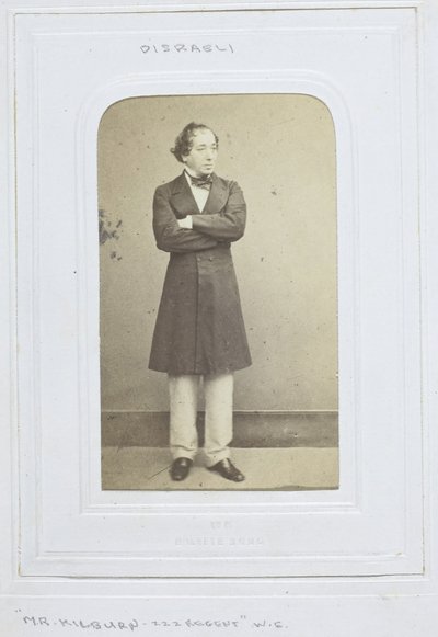 本杰明-迪斯雷利，1860-69。 作者 威廉·爱德华·基尔本