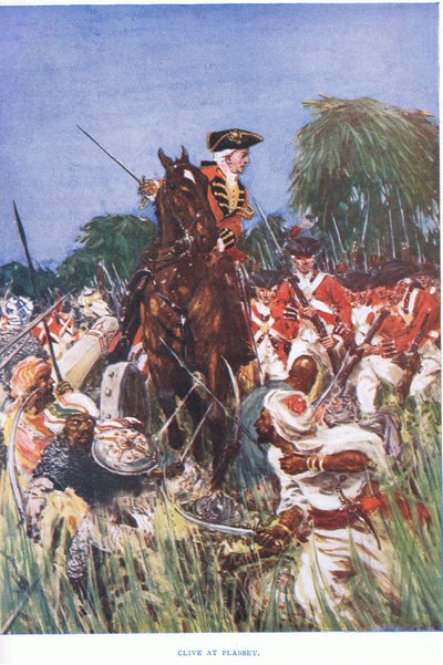 克莱夫在Plessey，1915年 作者 威廉·爱德华·斯托特