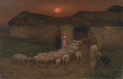 折叠的时间》，约 1900 年（布面油画） 作者 威廉·爱德华·斯托特