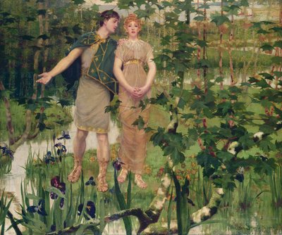 欢乐谷，1898年 作者 William Edward Stott
