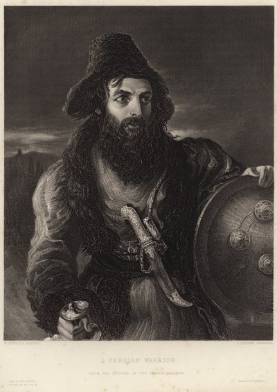 波斯战士 作者 William Etty