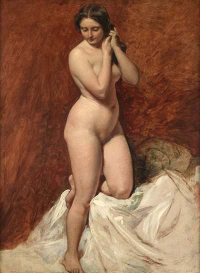 来自前线的裸体 作者 William Etty