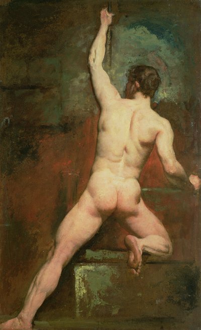 研究男性裸体 作者 William Etty