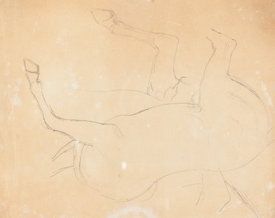 马的研究[背面] 作者 威廉·埃蒂