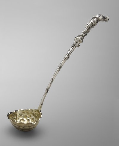 冲床杓，约1850年（银和银镀金）。 作者 威廉·福布斯