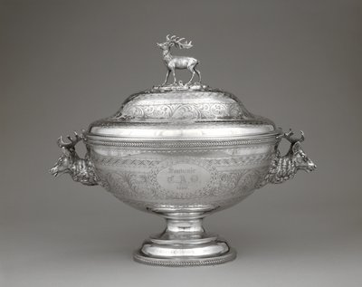 汤杯，约1860年（银制 作者 威廉·福布斯