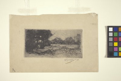 风景（蚀刻版画） 作者 威廉福赛思