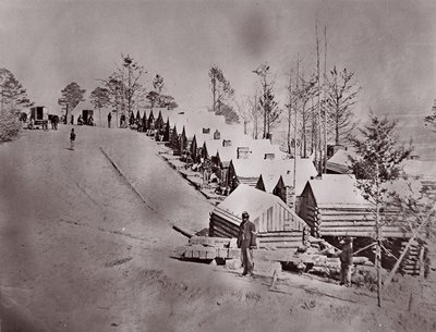 百老汇登陆，阿波马托克斯河，1864年。 作者 威廉·弗兰克·布朗