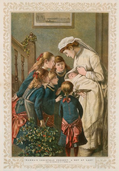妈妈的圣诞礼物：最后一个男孩 作者 William Frederick Yeames