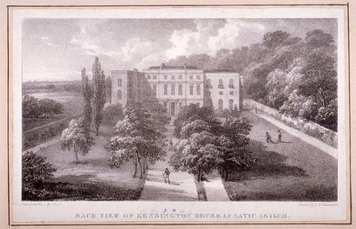 Kensington House Lunatic Asylum，1830年的视图 作者 威廉·高奇