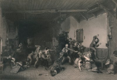 1912年中，1812年盲人芒夫·布夫（Blind Mans Buff）。 作者 威廉·格特巴赫