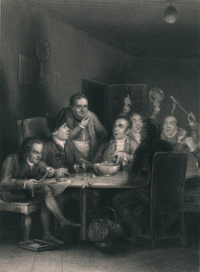 The Clubbists，1860年 作者 威廉·格特巴赫