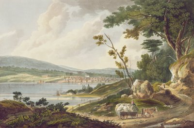 纽伯格，来自哈德逊河组合的14号，由J. Hill编写，1821-25 作者 威廉·盖·沃尔