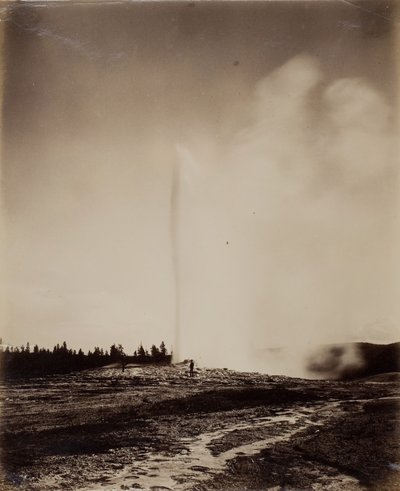 Old Faithful, 1871年。 作者 威廉·H·杰克逊
