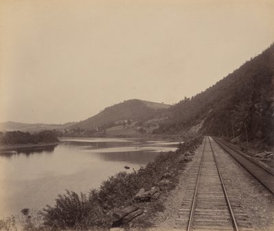 艾伦附近的红岩，约1895年。 作者 威廉·H·劳