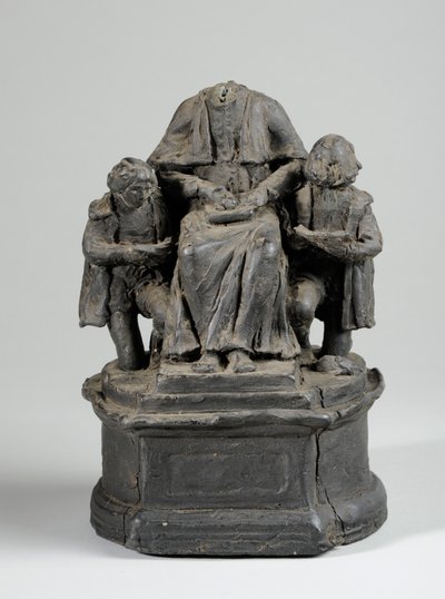 约翰·科莱特（John Colet）纪念碑的马凯特（Maquette） 作者 威廉·哈莫·桑尼克罗夫特