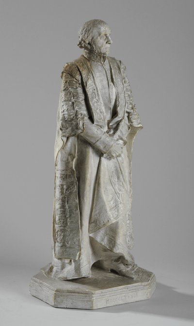 马奎特（Maquette），约1905年，伦敦，斯特兰德，威廉·艾尔瓦特·格拉德斯通雕像（石膏）（另请参见876153） 作者 威廉·哈莫·桑尼克罗夫特