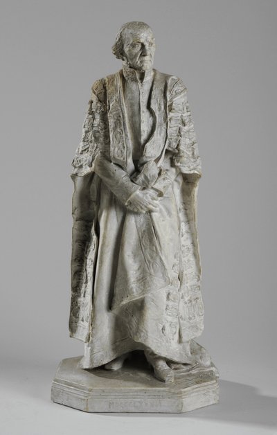 马奎特（Maquette），约瑟夫·威廉·埃沃特·格拉德斯通（William Ewart Gladstone）雕像，约1905年，伦敦 作者 威廉·哈莫·桑尼克罗夫特