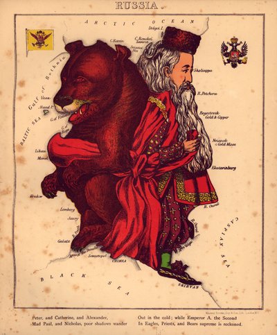 地理趣味--以幽默的方式概述各国情况，并附有导言和说明性文字 LOC 84675540-17 作者 威廉·哈维