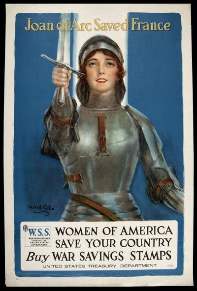 圣女贞德救了法国，1918年 作者 William Haskell Coffin