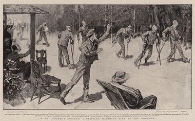 在医生的缺席中，一个残疾人的障碍向伤员开放 作者 William Hatherell