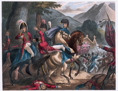 1813年，在Sorauren村附近发生的战斗 作者 William Heath