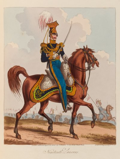 《第十九枪骑兵》，1820年 作者 威廉·希思