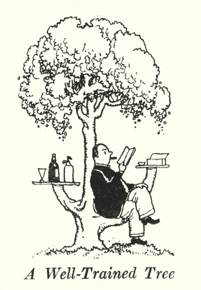 一棵训练有素的树（石膏板 作者 威廉·希思·罗宾逊