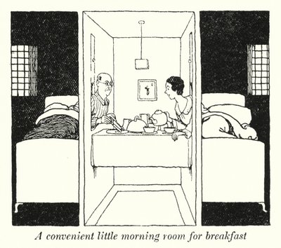 A convenient little morning room for breakfast (litho) 作者 威廉·希思·罗宾逊