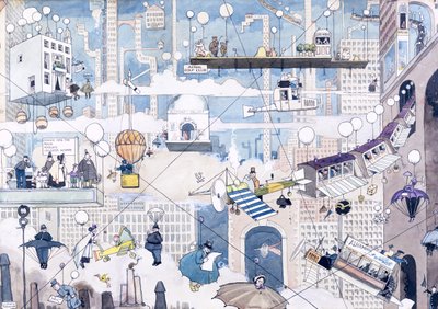 空中生活 作者 William Heath Robinson