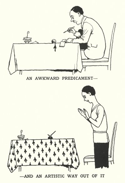 An Awkward Predicament, and an Artistic Way Out of It (litho) 作者 威廉·希思·罗宾逊