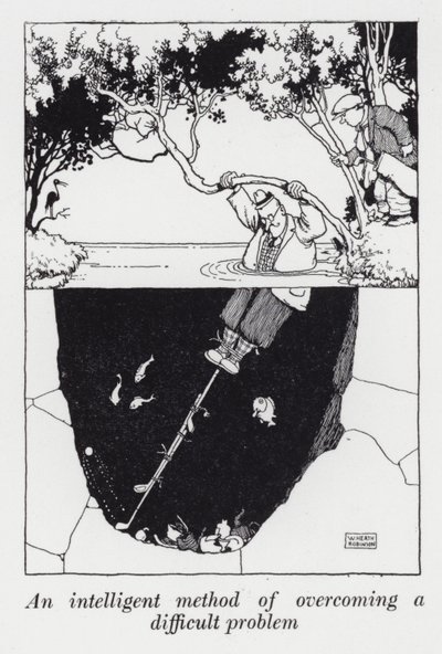 An intelligent method of overcoming a difficult problem (litho) 作者 威廉·希思·罗宾逊