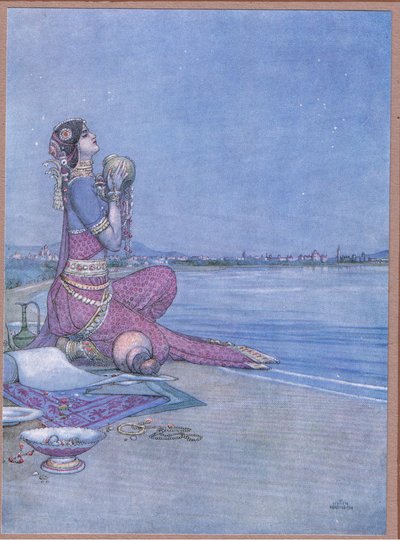 孟买，皇家和Dower Royal我是女王 作者 William Heath Robinson