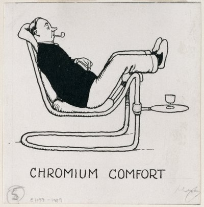 &39;Chromium Comfort&39;，详见1967年出版的“如何生活在公寓中” 作者 威廉·希思·罗宾逊