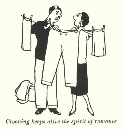 Crooning keeps alive the spirit of romance (litho) 作者 威廉·希思·罗宾逊